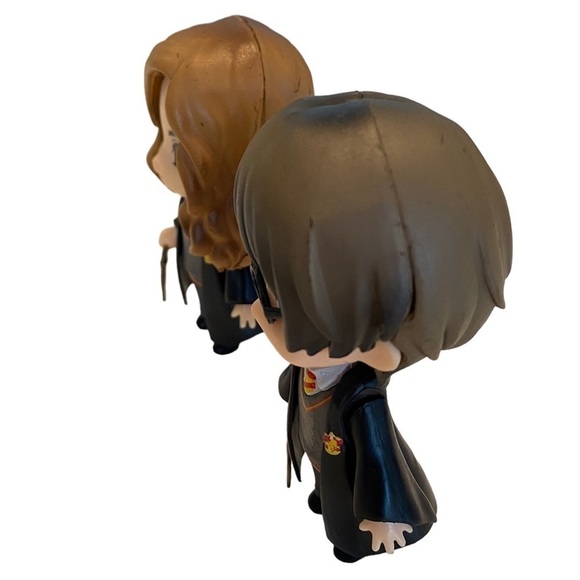 Harry Potter/ Hermione Small Plastic Figurines Magic College Cake Topper Desktop - Picture 5 of 11
